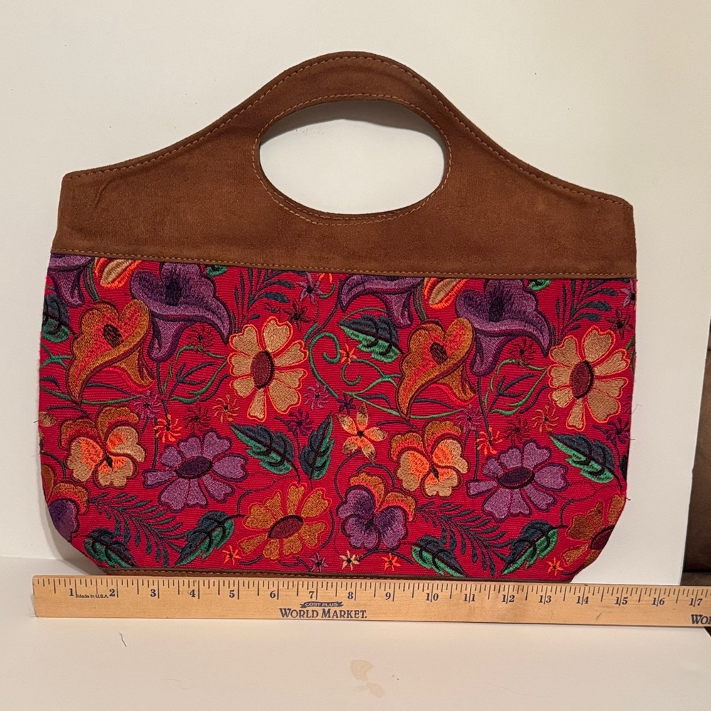 Floral Embroidered Women's Bag